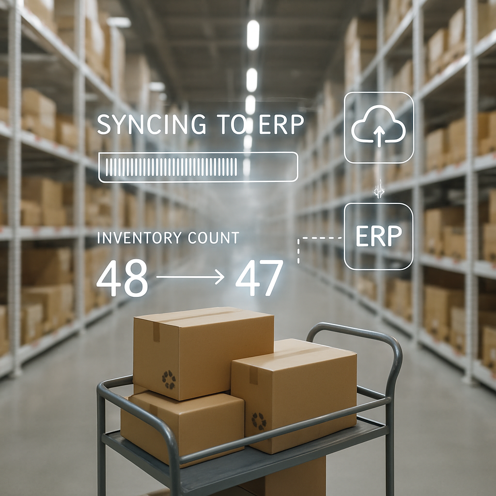Inventory updates automatically